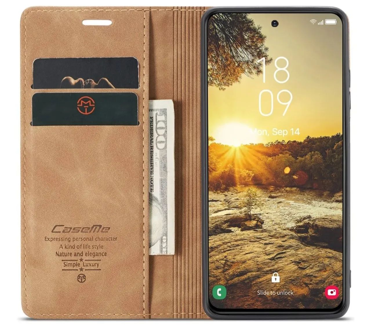 Capa De Celular S21 FE <br>Wallet Para Samsung Galaxy<br>Book - Foto 4