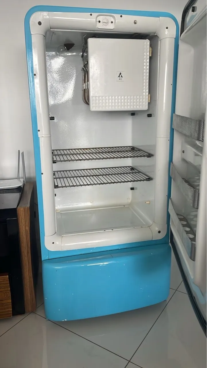 Geladeira Vintage Azul