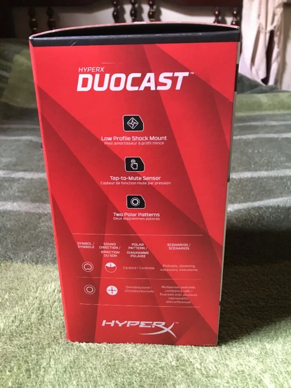 Microfone HyperX DuoCast64289668498179123