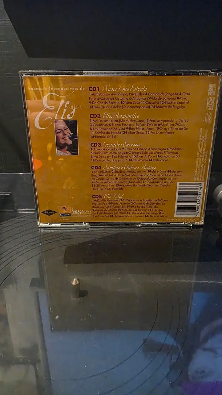 CD Elis regina - sucessos inesquecíveis  - Foto 2