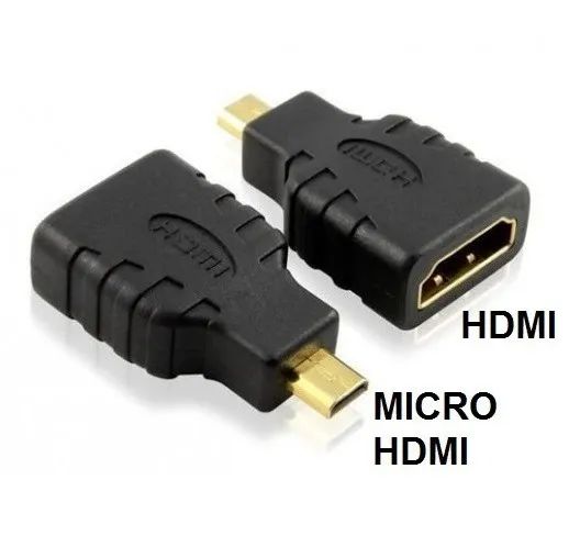 Conector Adaptador Micro Hdmi Macho Para Hdmi Fêmea  - Foto 6