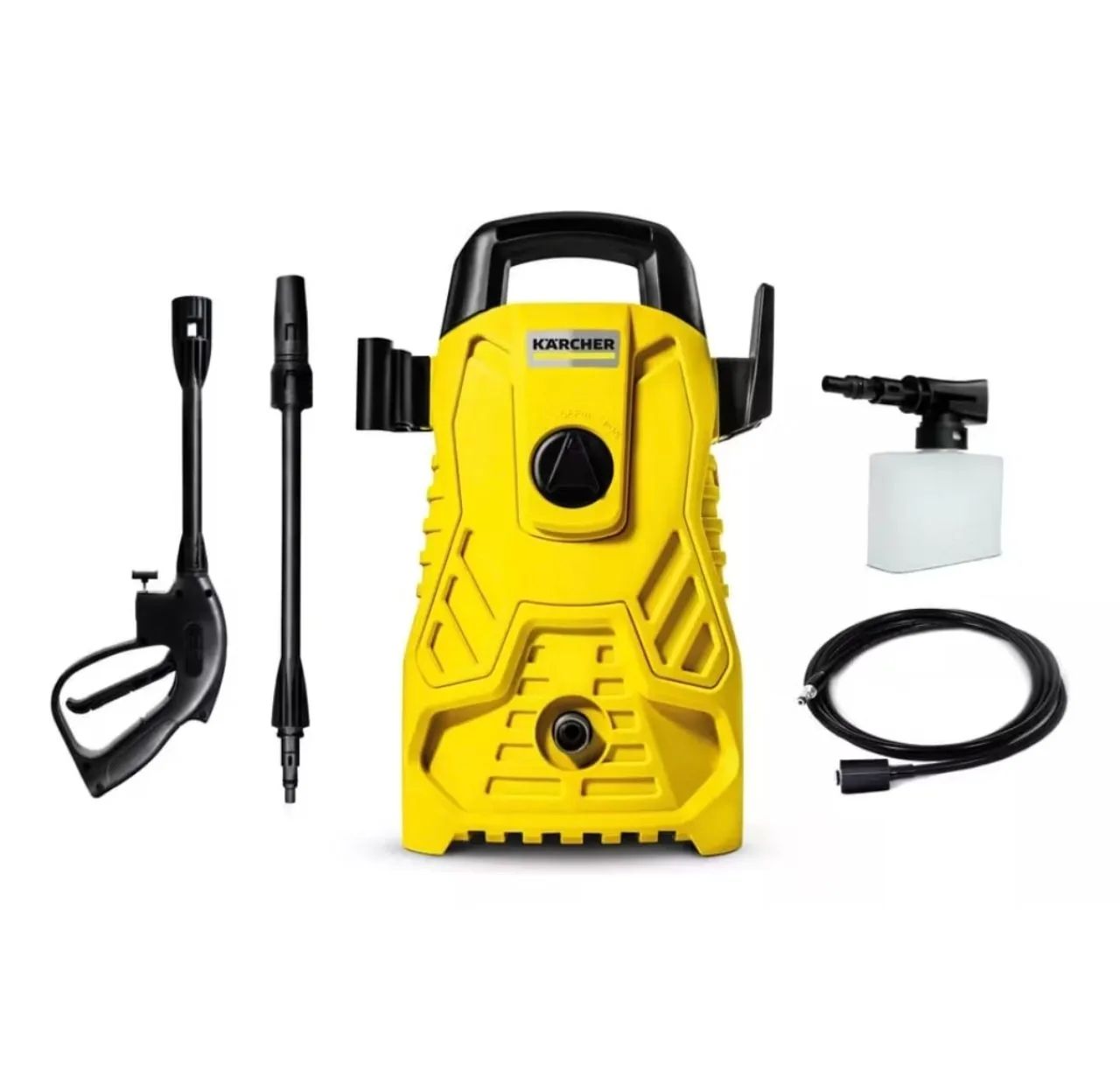 Lavadora de alta pressão Karcher portátil 1500 Psi 1400 watts 300LH - Foto 6