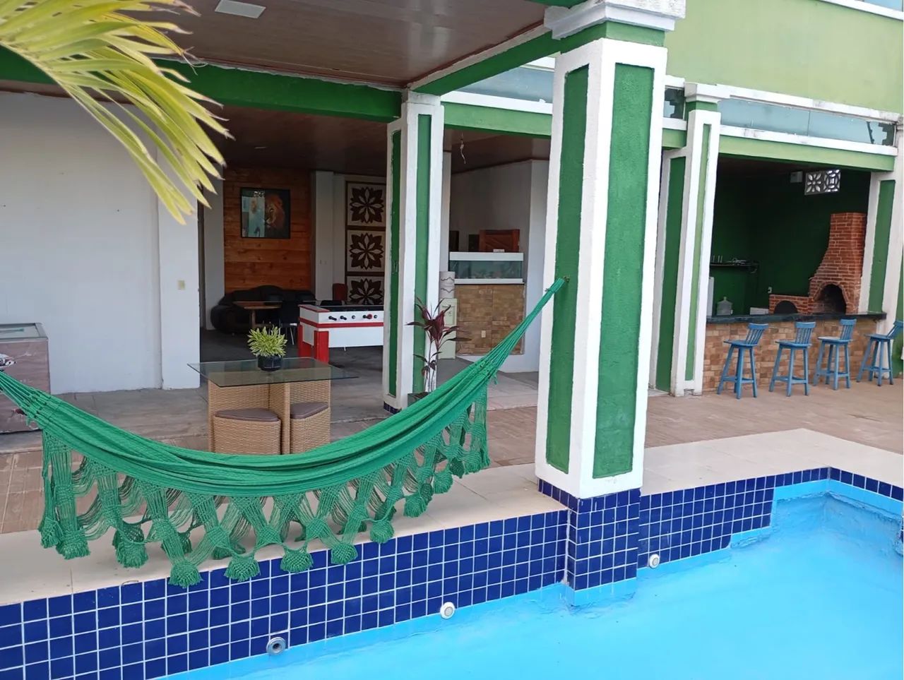 Temporada em casa com piscina e churrasqueira - Foto 13