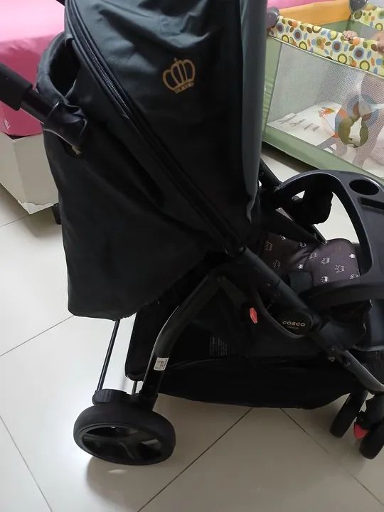 Carrinho de Bebê Cosco - Acessório de Luxo - Foto 2