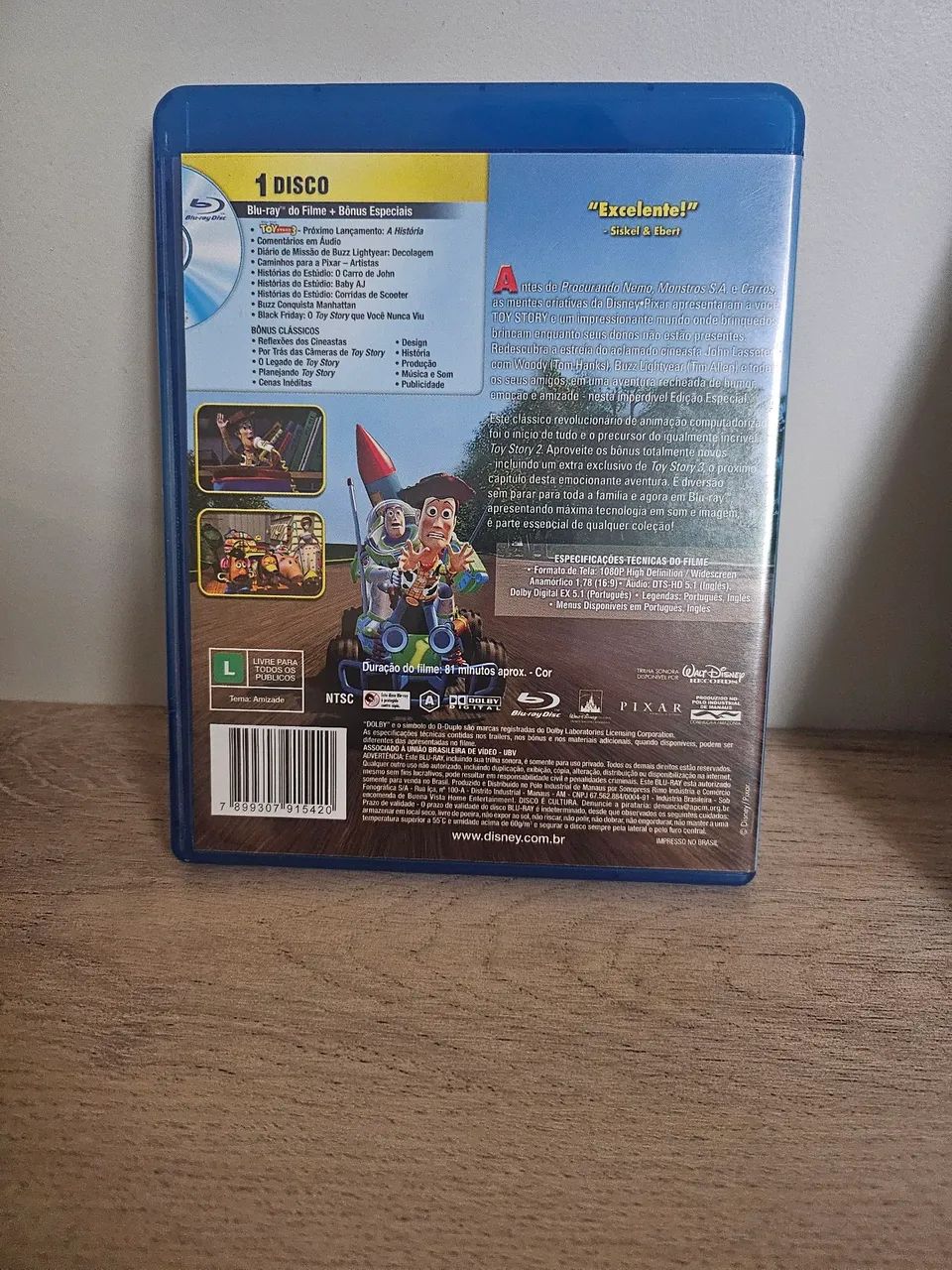 Toy Story - Edição Especial Blu-Ray - Foto 2