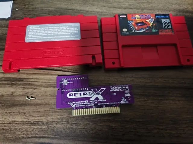 Fita / Cartucho Top Gear 3000 - SNES Super Nintendo - Foto 3