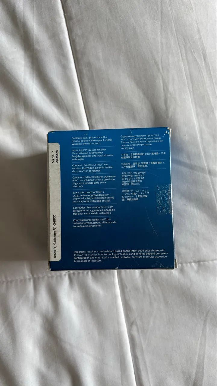 Intel Celeron G4900 Processor - New and Sealed64302534816897124