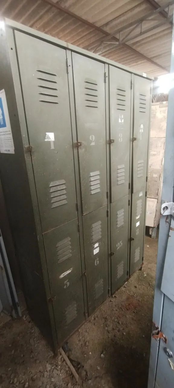 REFORÇADO! Vestiario 8 portas verde militar - Foto 3