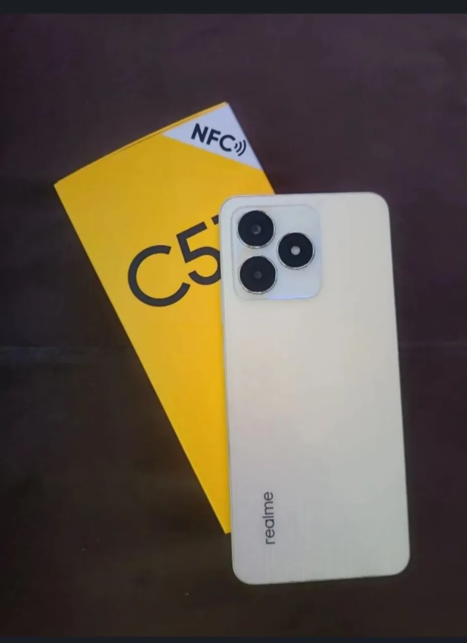 Realme c53 zerado 256 giga 16 de ram sem detalhes zerado