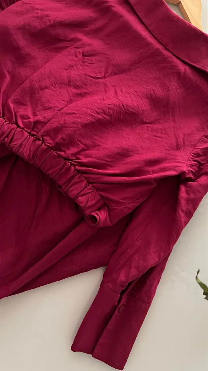 CONJUNTO SAIA E BLUSA LINHO ZARA P  - Foto 2