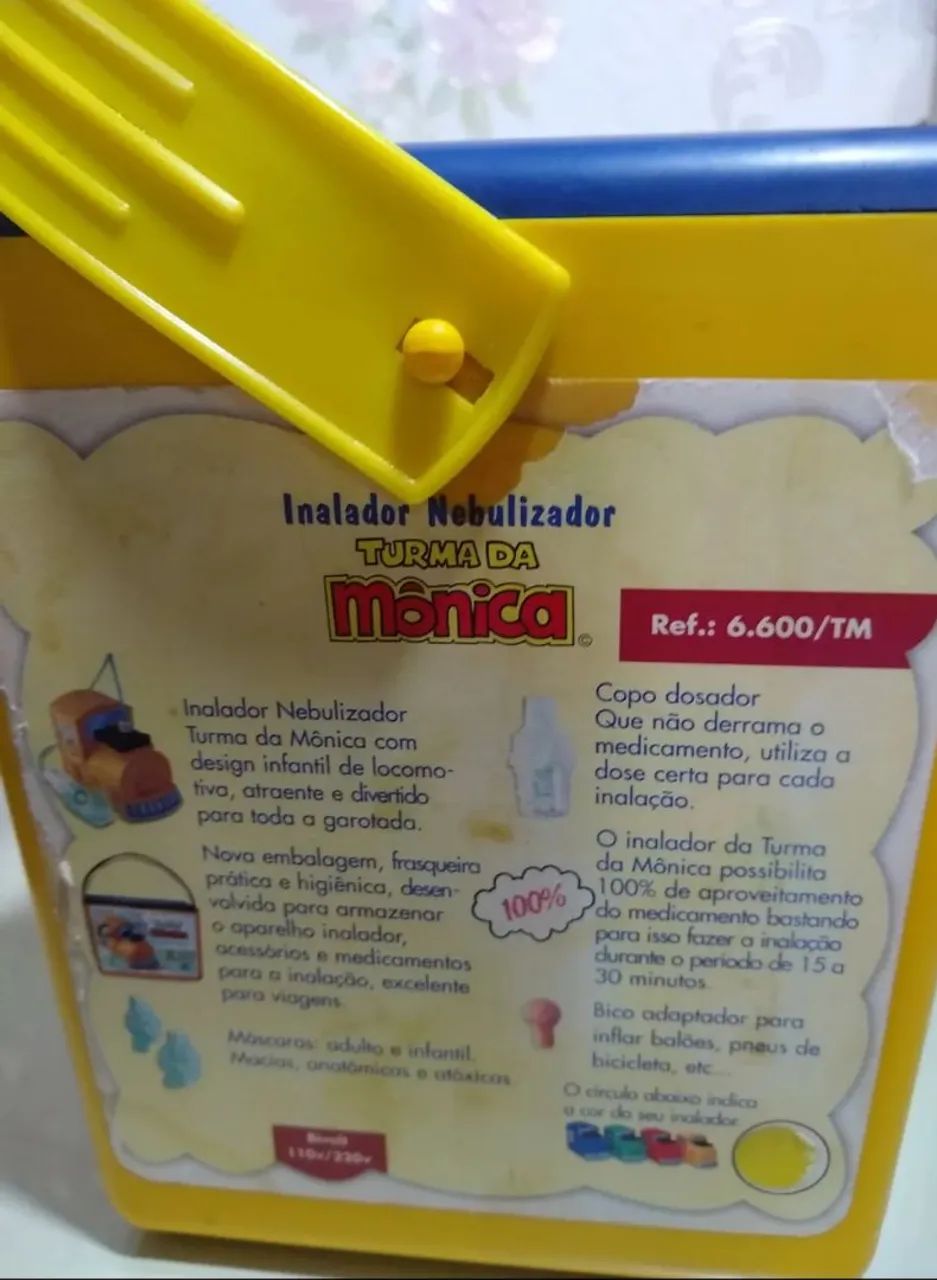 Inalador Nebulizador Turma da Mônica TM 1987 - Foto 6