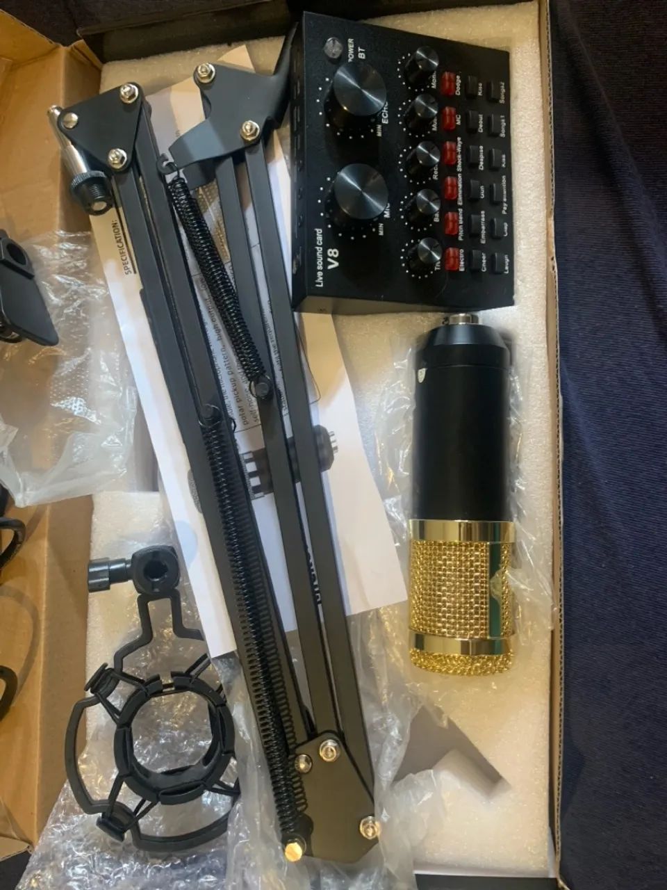 Kit V8 novo aberto para teste  - Foto 3