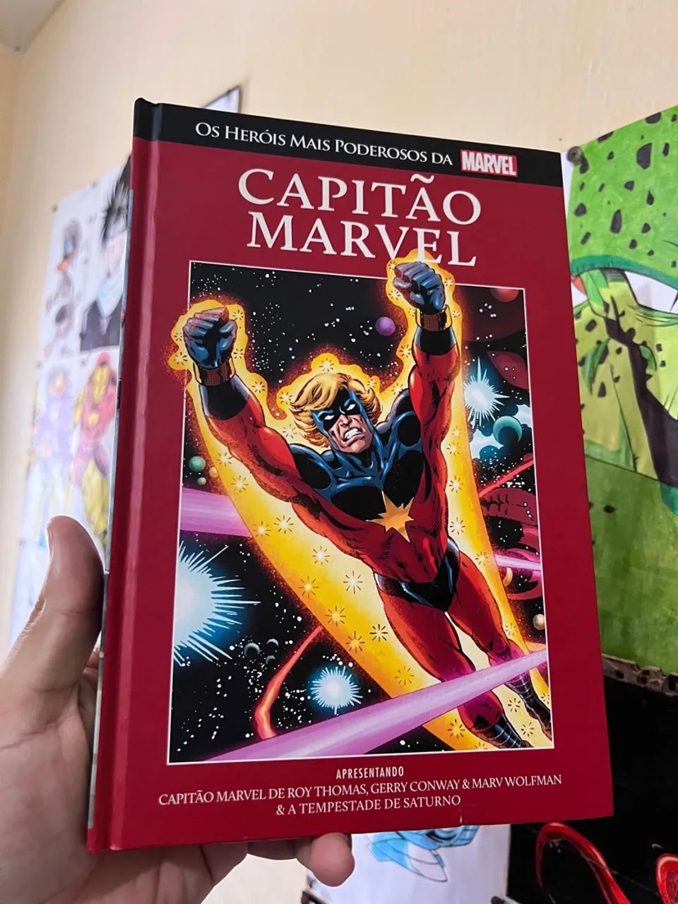 Marvel salvat capa vermelha 40,00 cada os heróis mais poderosos Marvel  - Foto 4