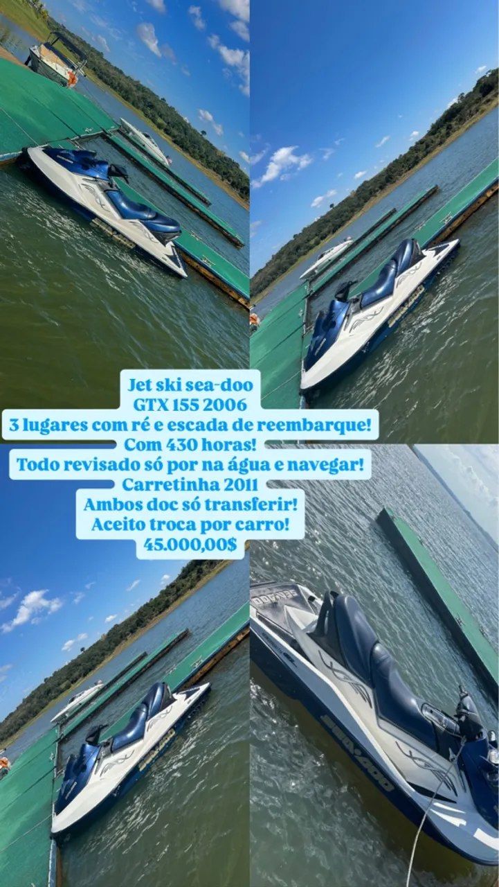 Jet ski seadoo gtx 155 2006