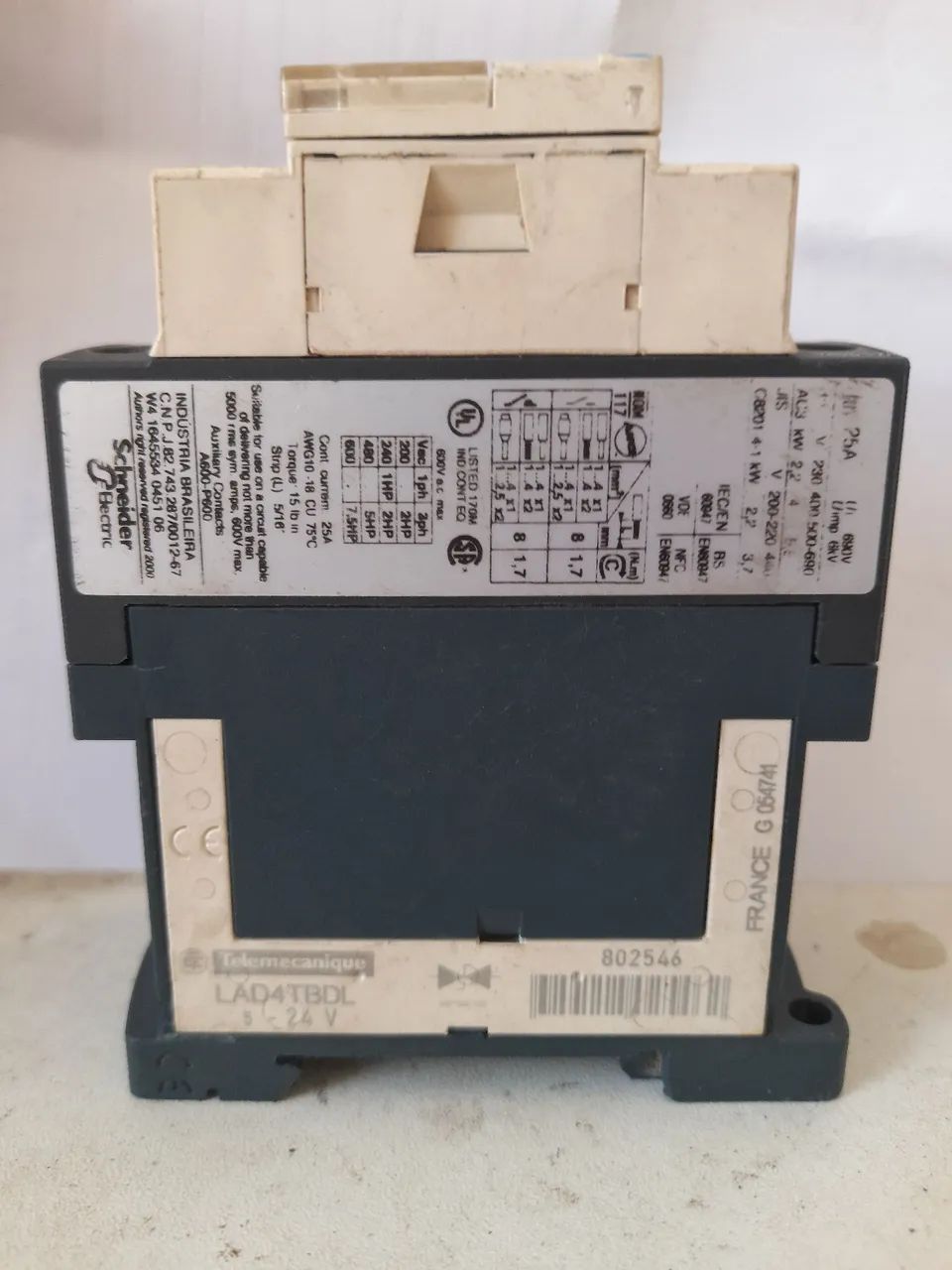 Contator LC1D09 24DC - Foto 2