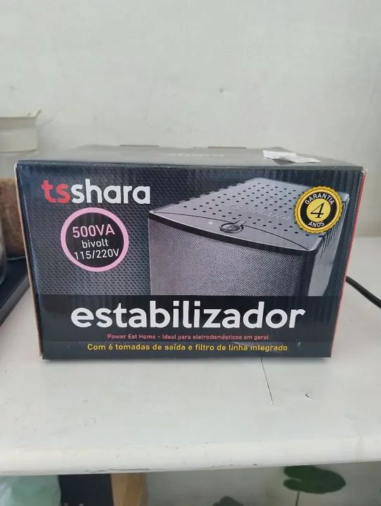 Estabilizador Tsshara 500VA Bivolt
