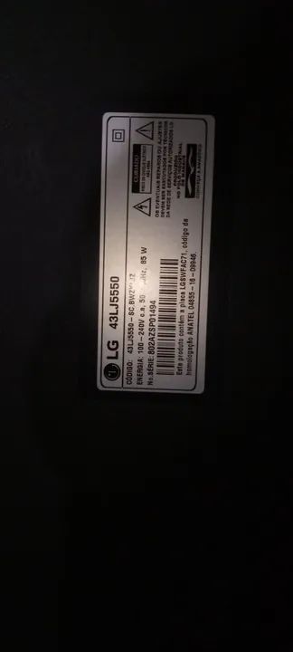 TVLG SMARTV 43 LJ 5550 - Foto 6