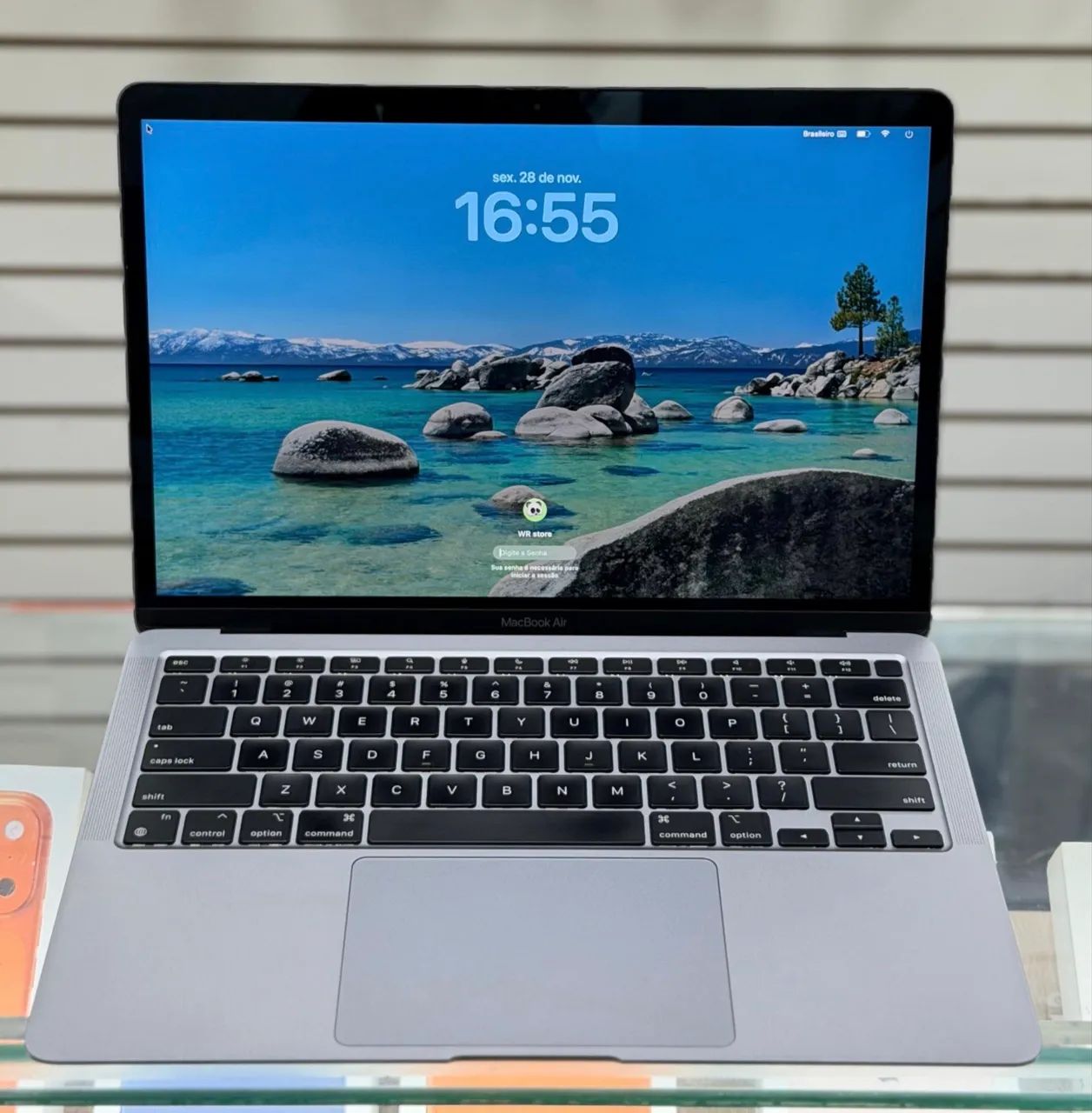 Macbook air m1 8gb / 256gb LOJA FÍSICA sem detalhes, saúde da