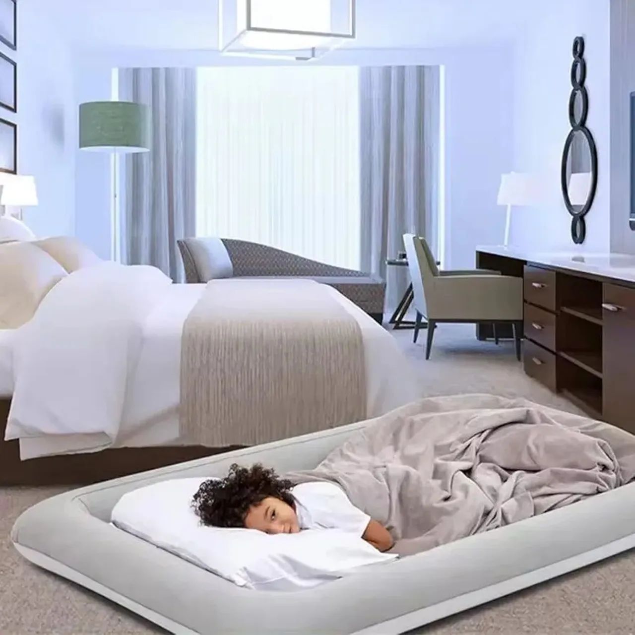 Colchão Infantiil Inflável Cool Night - VG+ - Foto 2