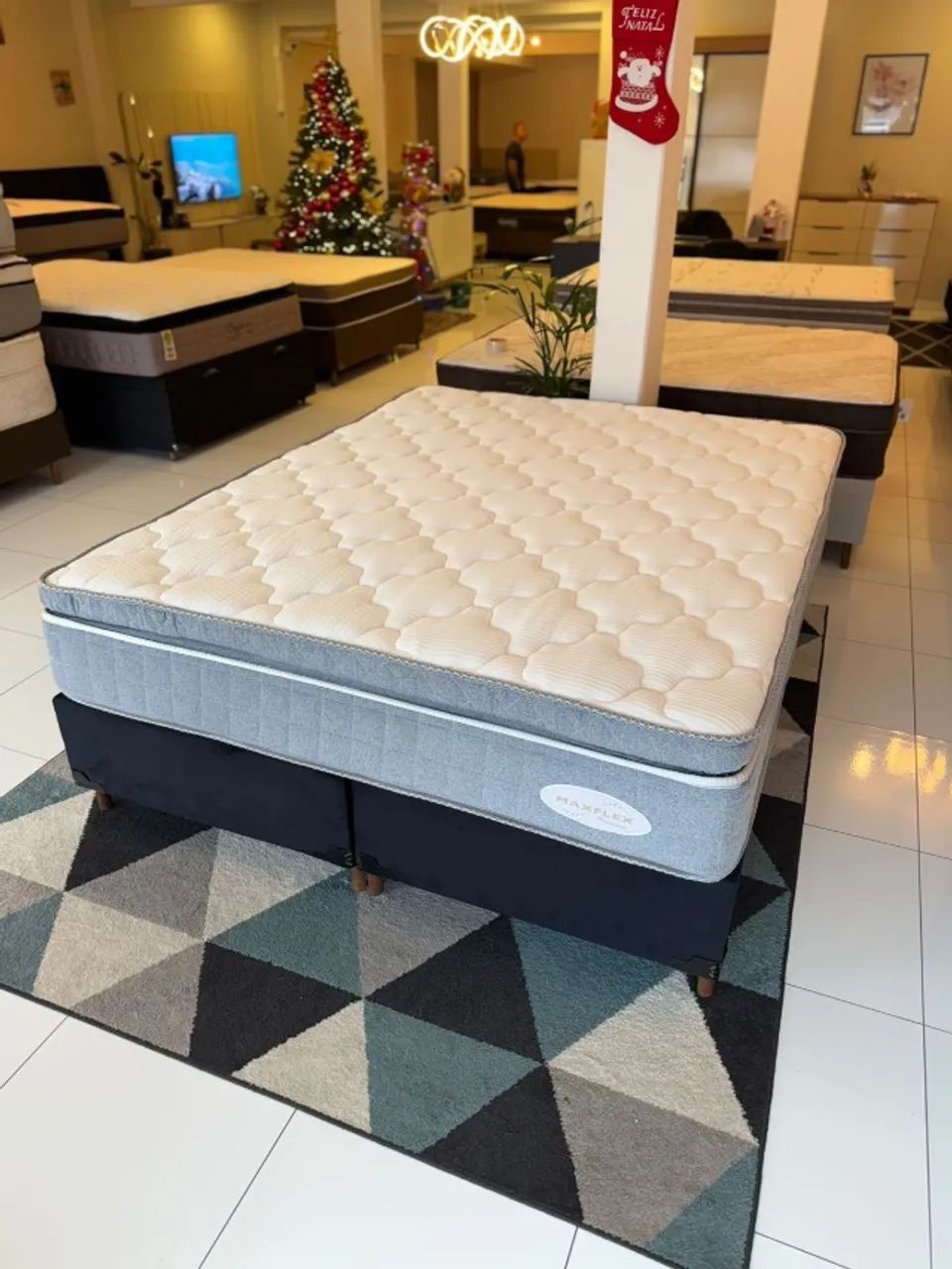 Colchão QUEEN MAXFLEX SEMINOVO TOP  - Foto 5
