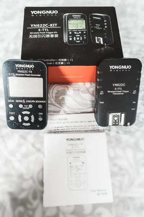 Disparador Yongnuo Yn622c-kit E-ttl Para Flash - Foto 2