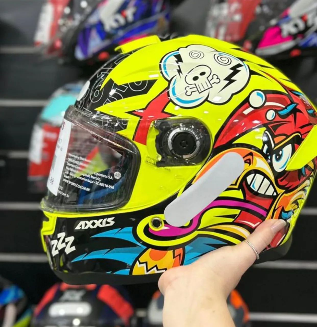 CAPACETE AX - Foto 3