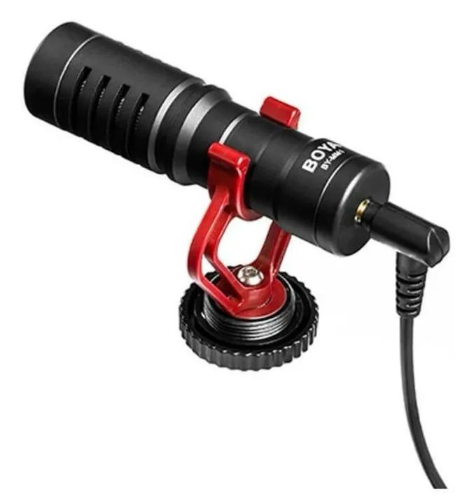 Microfone Lapela Boya BY-M1 para Câmera DSLR, Smartphone e Filmadora - Novo - Foto 3
