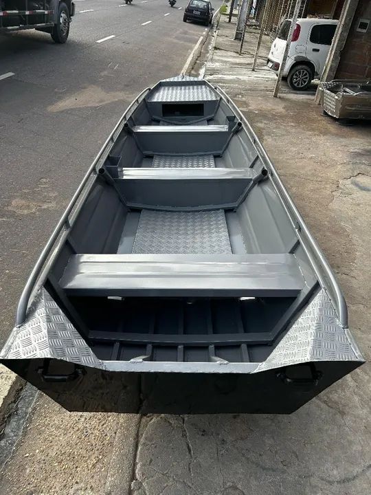 Canoa de Alumínio, 4,5,6,7 e 8 Metros\ Fabricamos todos os modelos  - Foto 3