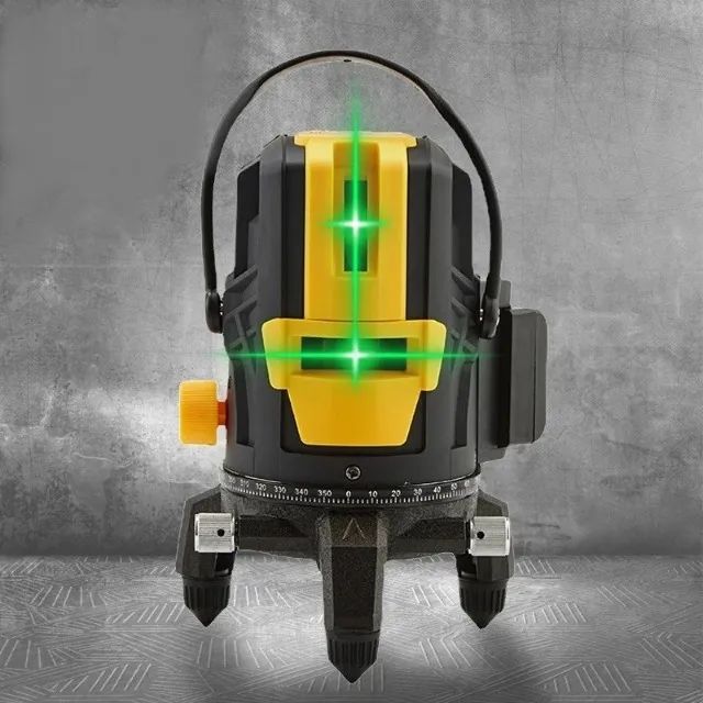 Nível Laser Profissional Trena Eletrônica 2 Linhas BOM-6210 - Foto 2