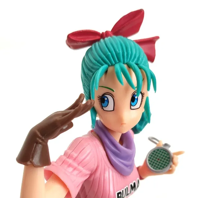 Decoração Boneco Bulma Dragon Ball - PVC - 25cm | Edição Limitada!