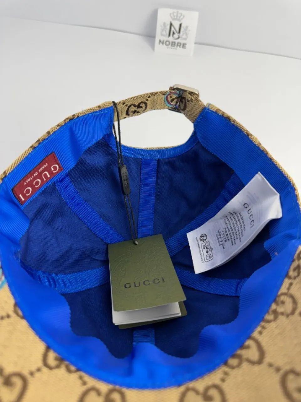 Boné Gucci GG Canvas Snake - Foto 5
