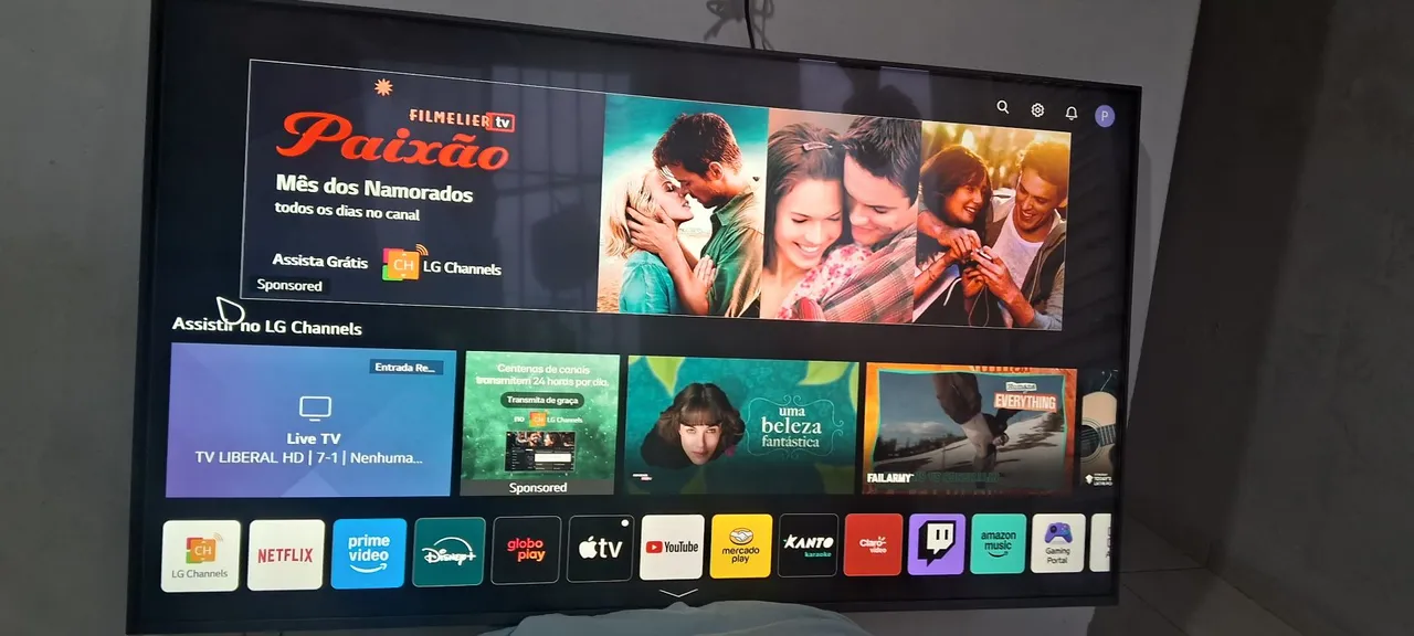 Smart TV LG com LG Channels