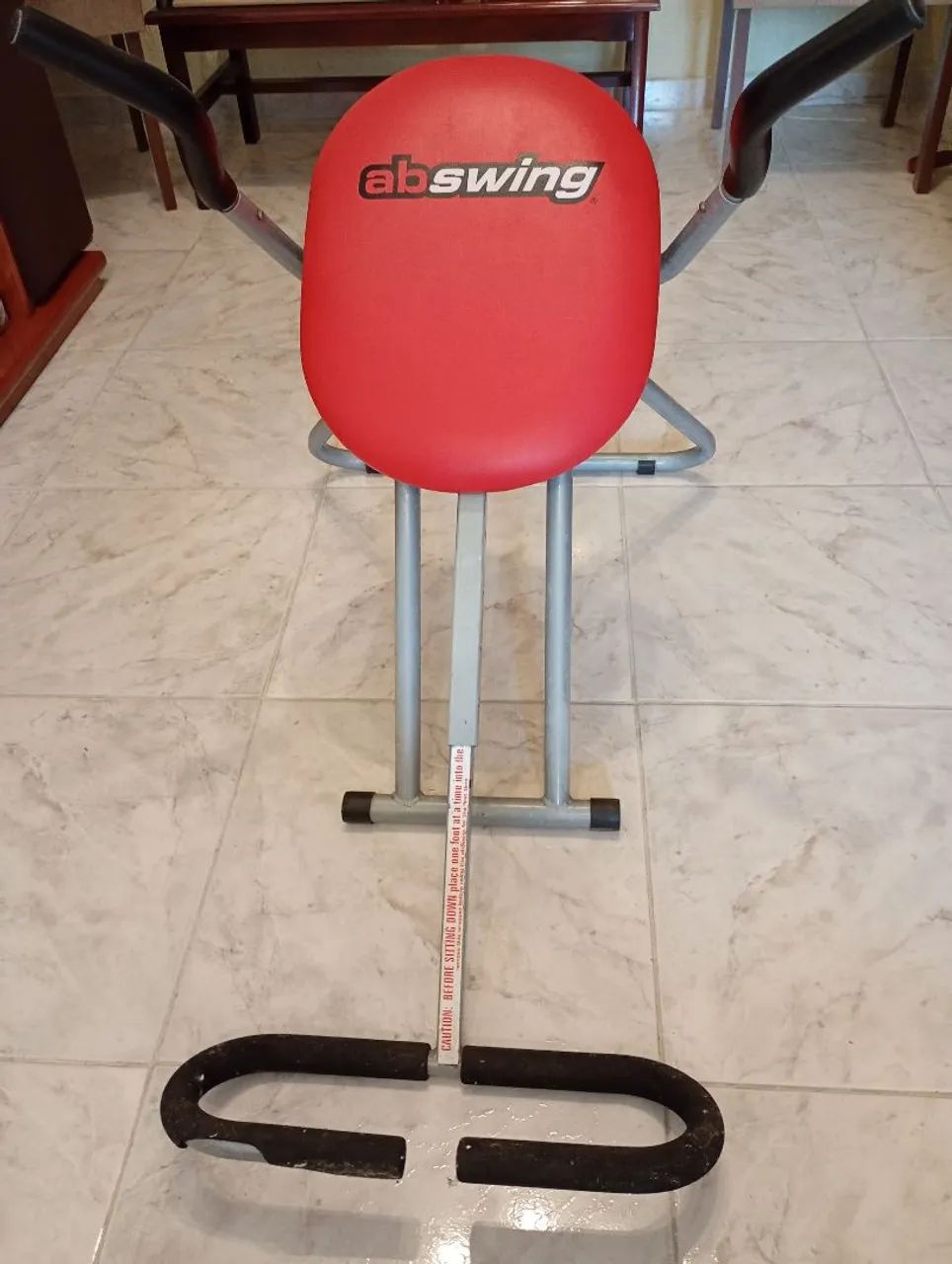 Aparelho abdominal (abswing) Ginástica 
