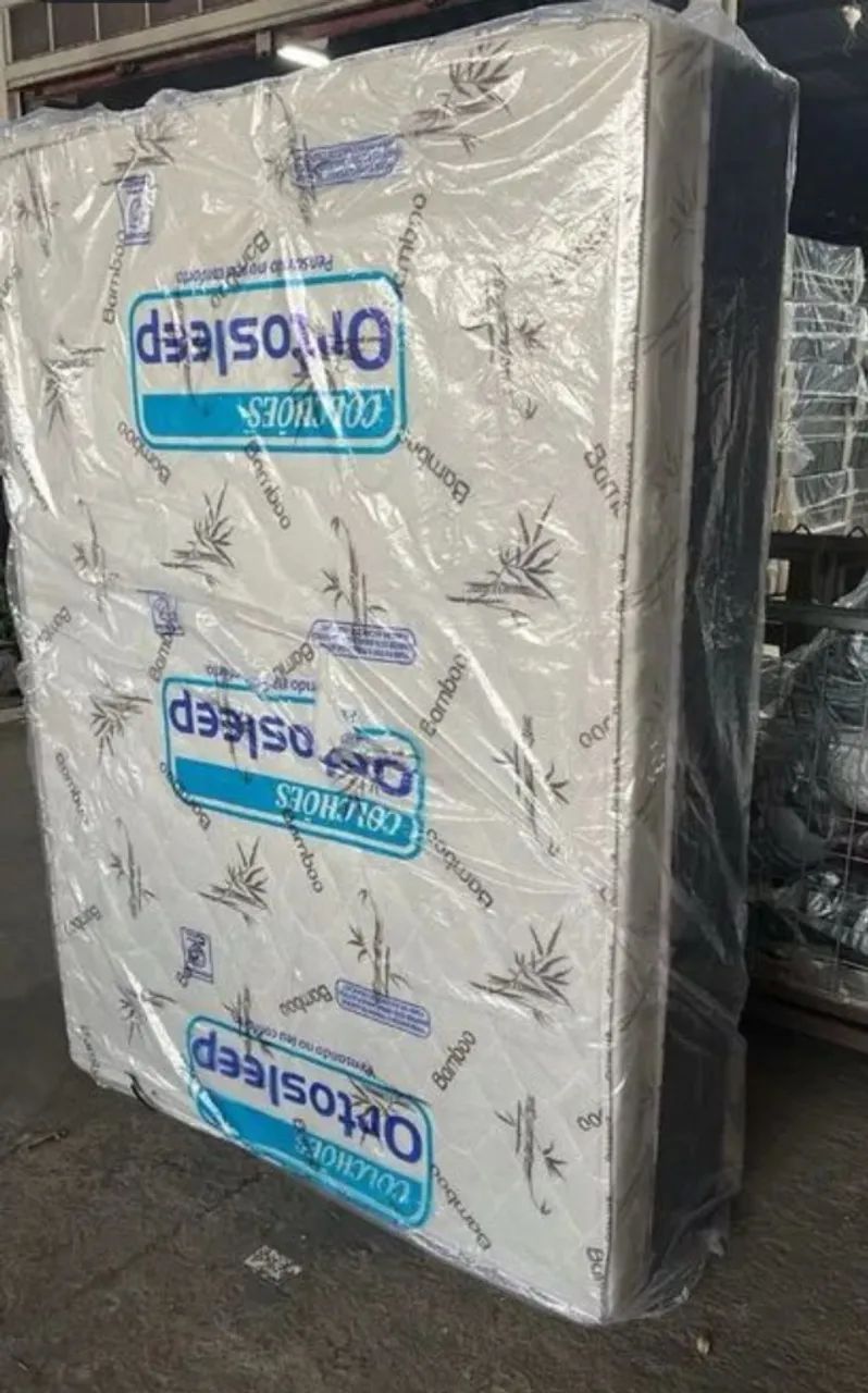 Cama box casal (novo) 