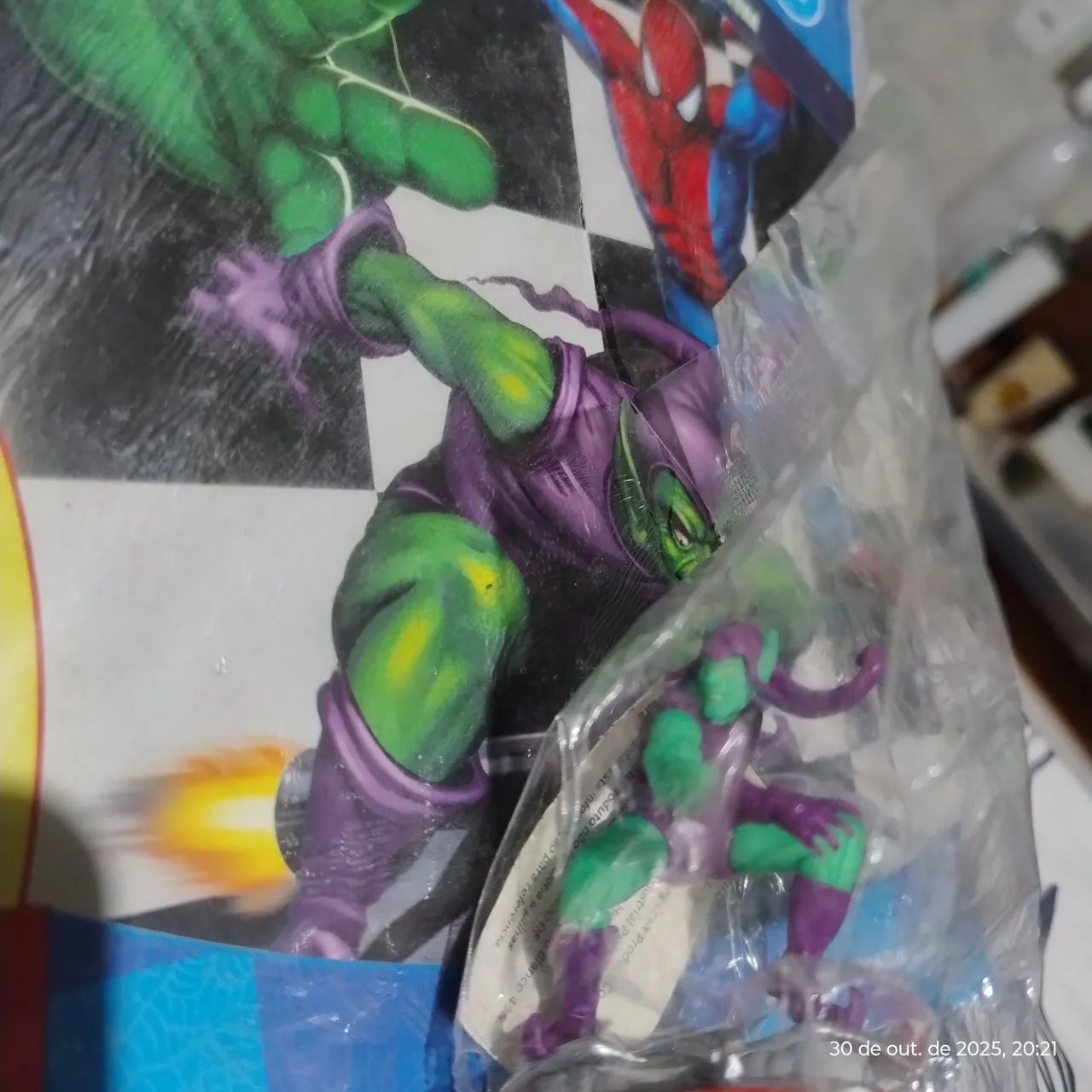 Coleção Eaglemoss Xadrez Marvel antigo. Duende Verde - Foto 3