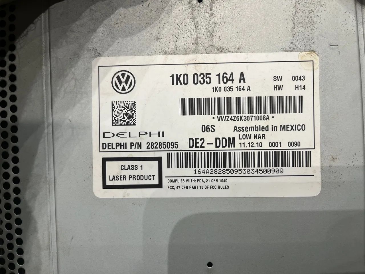 Rádio original Jetta - Foto 2