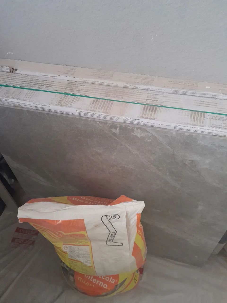 Piso porcelanato delta e argamassa quartozolit - Foto 2