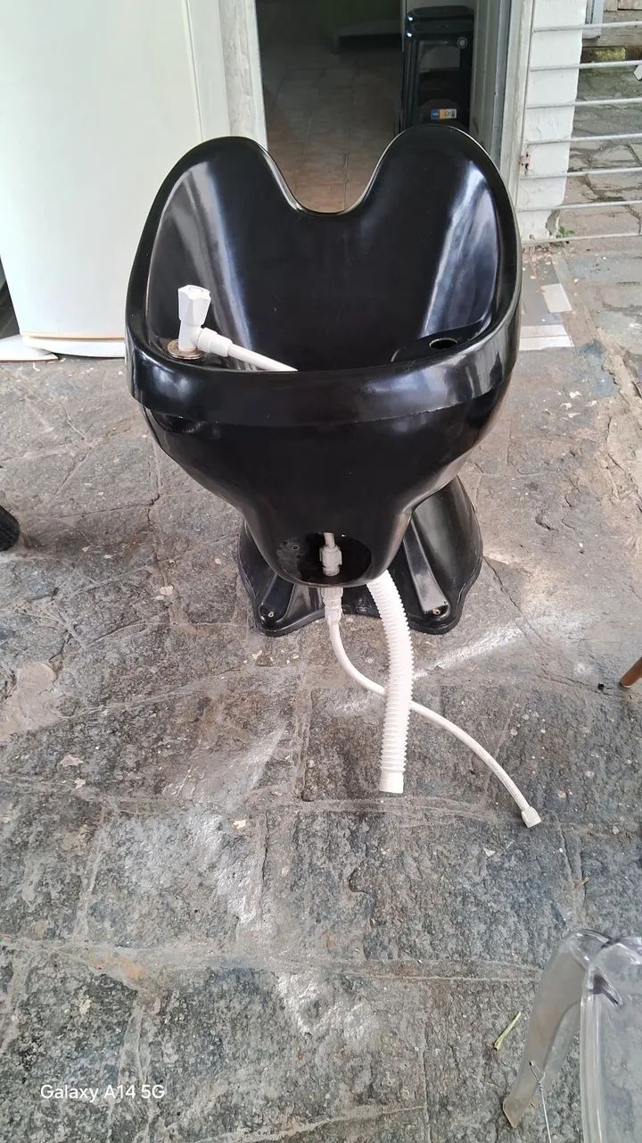 Cadeiras lava cabelos salão 