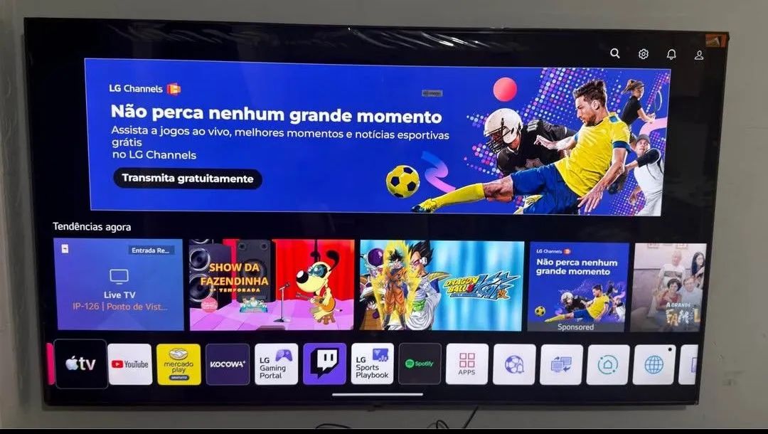 TV 60 LG SMART 4K COMPLETA 