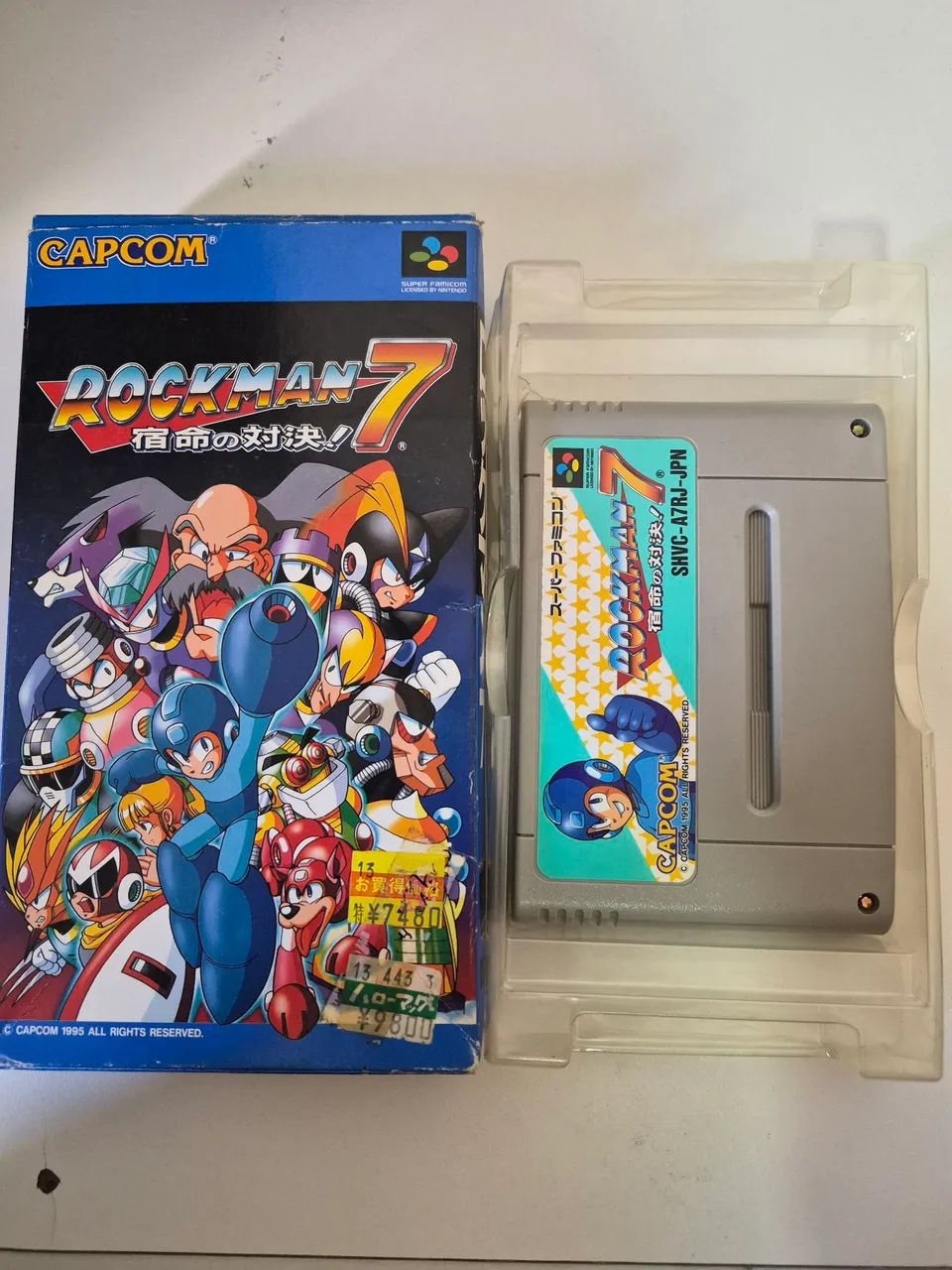 Rockman 7 com caixa | super nintendo  - Foto 2