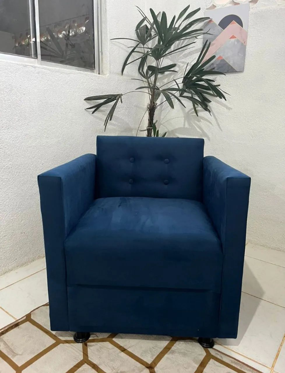 POLTRONA 1 LUGAR, linda, estilosa, PREÇO BAIXO! Novos  - Foto 4