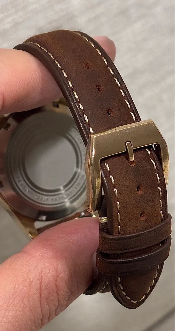 Tandorio Pilot Retrô Bronze NH35  - Foto 3