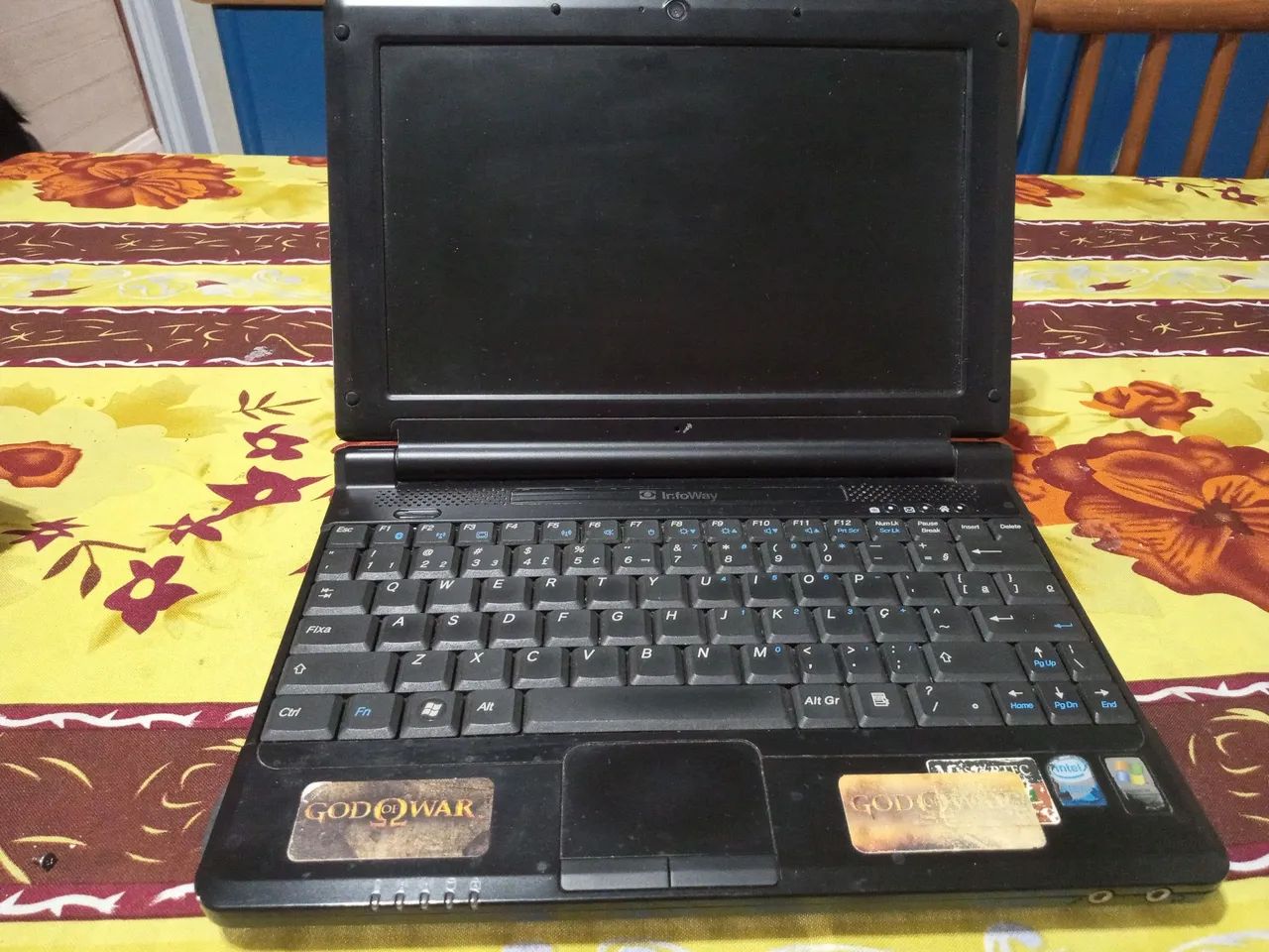 Mini notebook para peças.