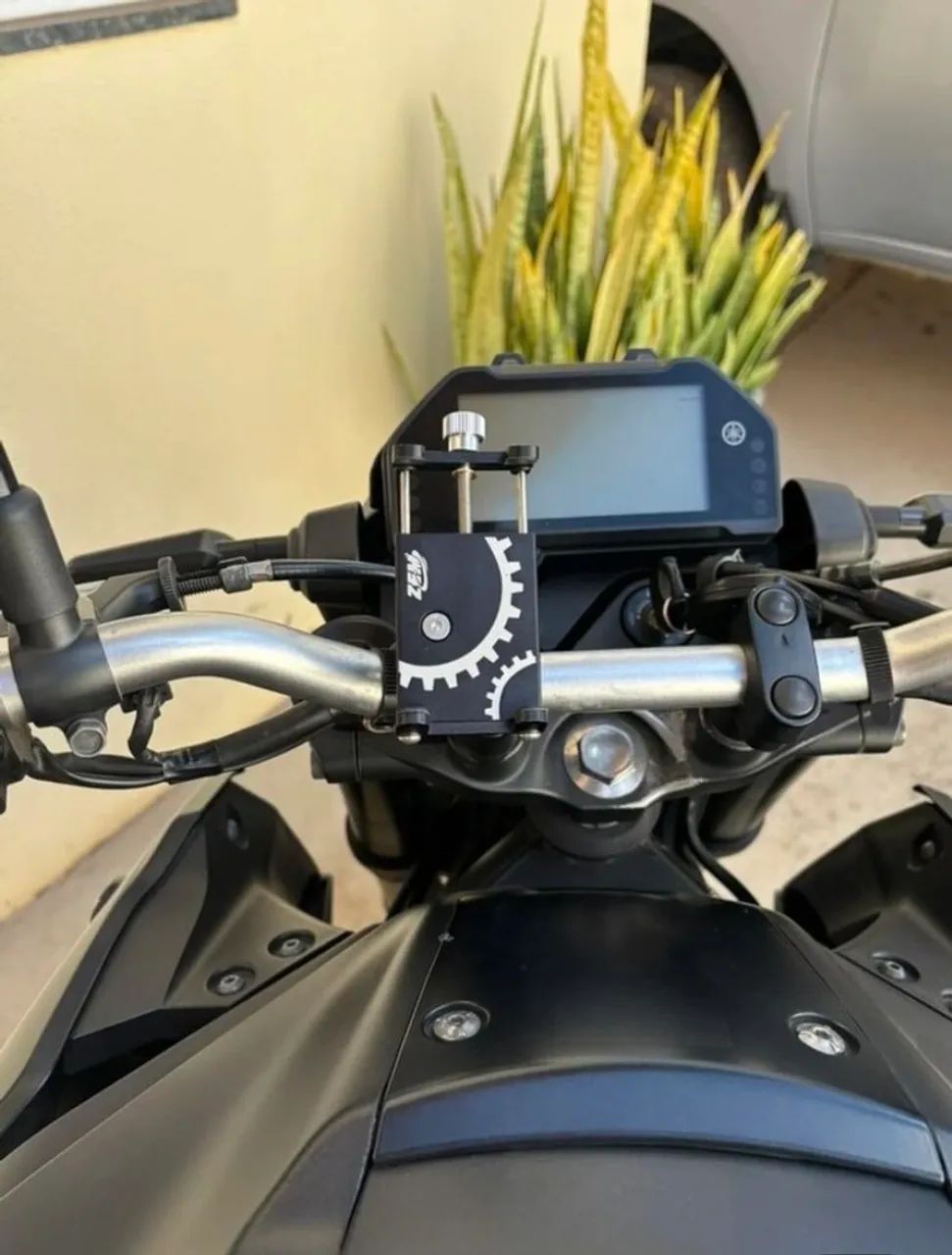 suporte de alumínio de moto e suporte para celular - Foto 4