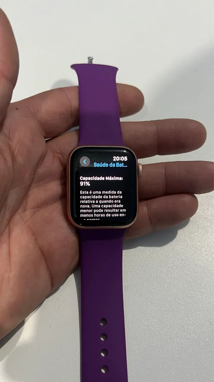 Apple Watch série 4 40mm bateria 96% - Foto 3