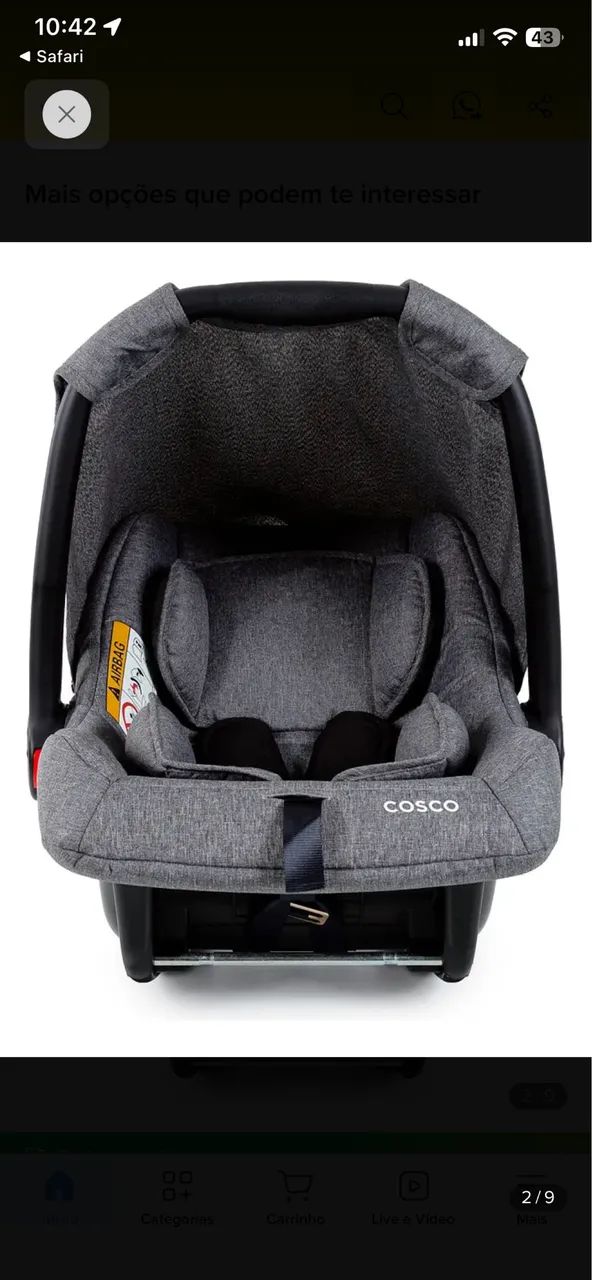 Bebê conforto 