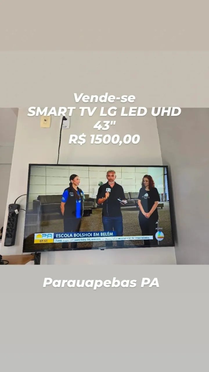 Smart TV LG UHD 43"