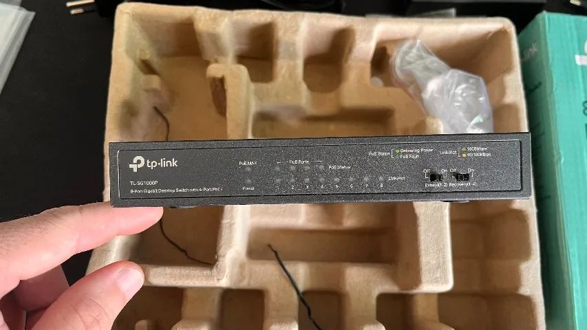 Switch TP-Link TL-SG1008P Gigabit 8 Poe+ 64w - Foto 2