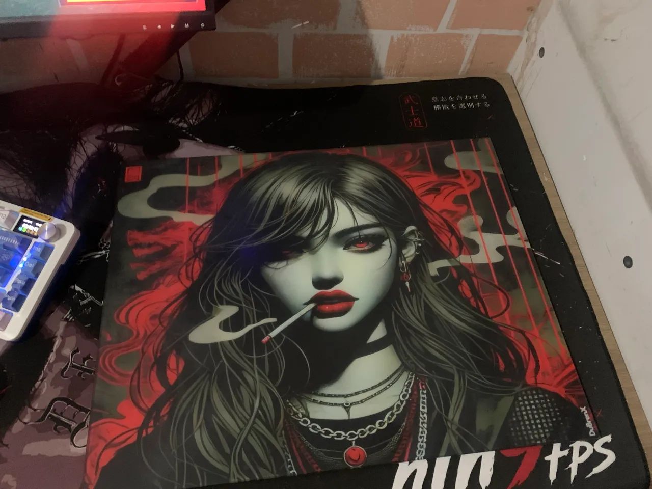Mousepad de vidro 