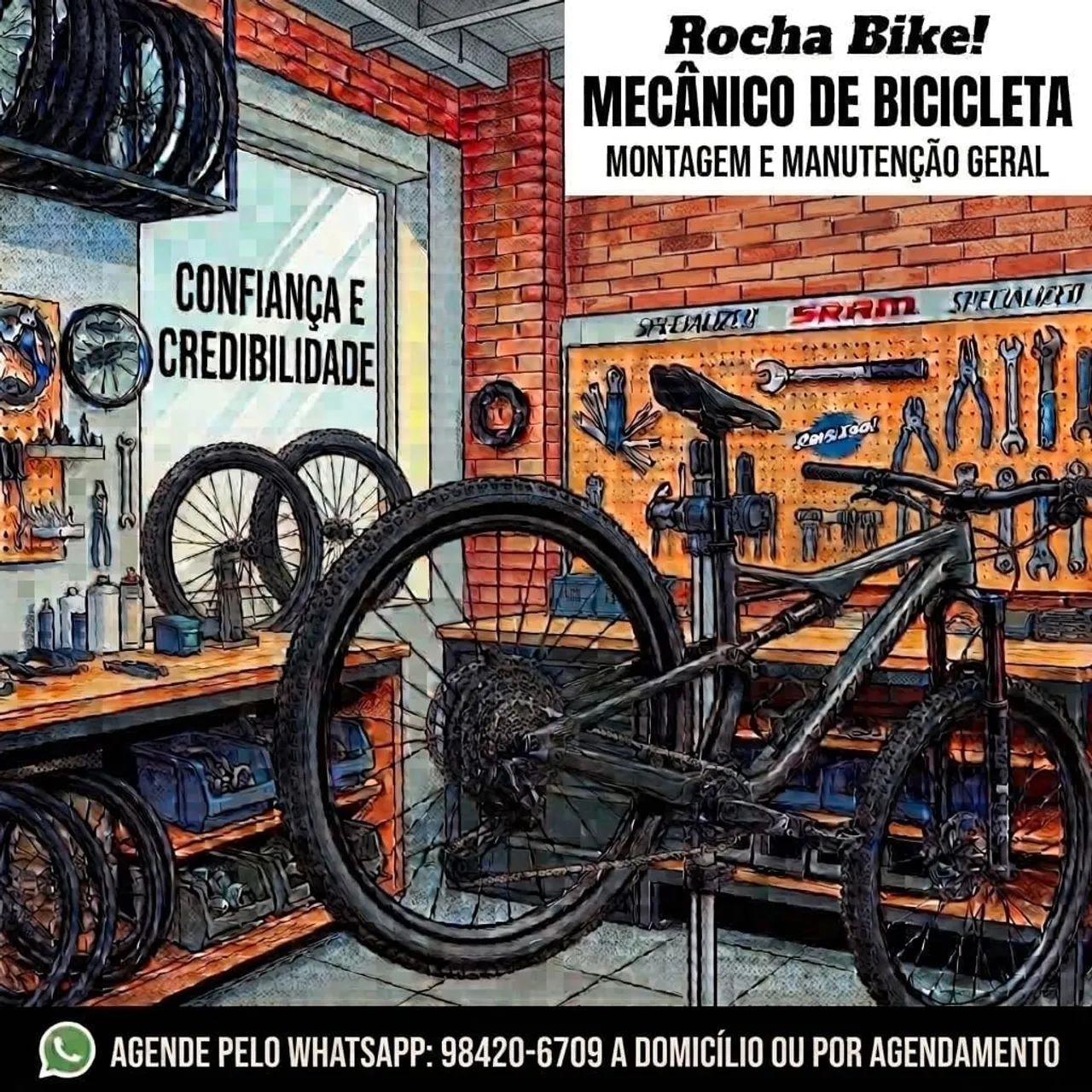 Mecânico  de bicicleta 